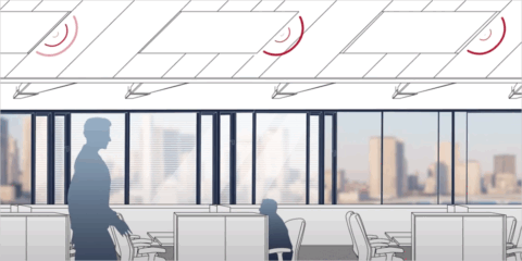 Iluminación inalámbrica inteligente Helvar ActiveAhead