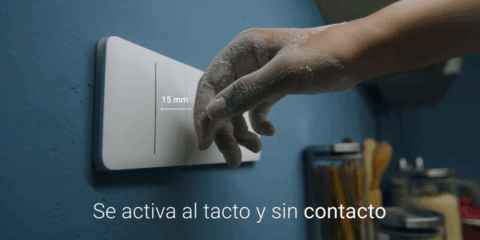 Interruptor de luz táctil Ajax LightSwitch