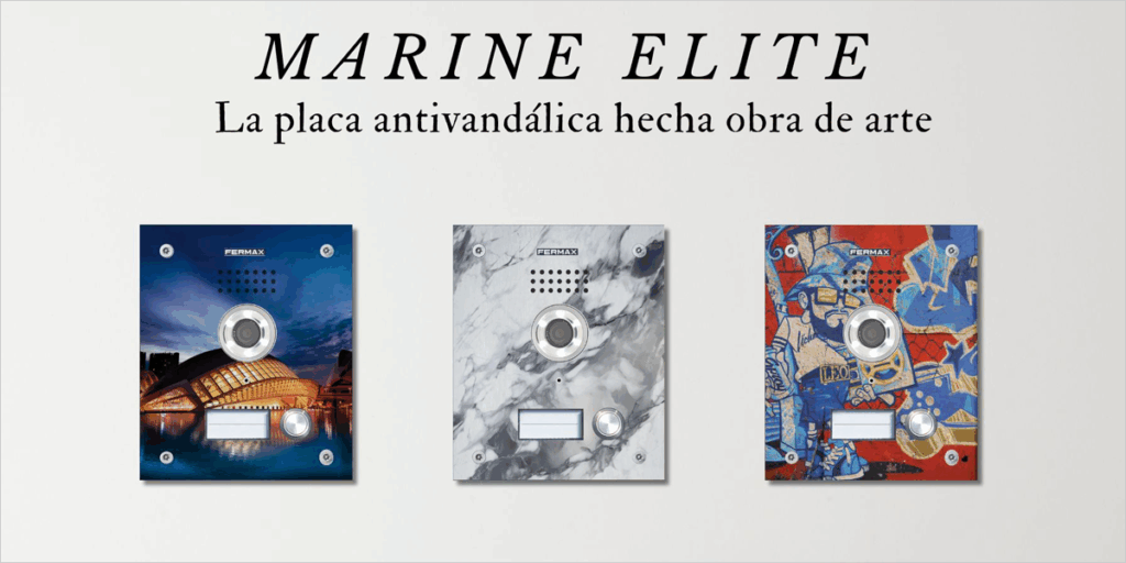 Acabados placa de calle Marine Elite de FERMAX.