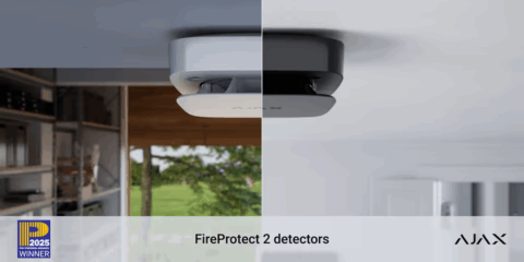 Los detectores FireProtect 2 de Ajax Systems, galardonados en los PSI Premier Awards