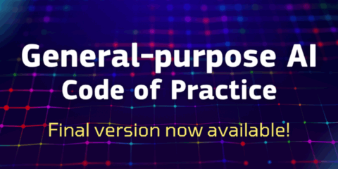 Disponible la versión final del Código de Prácticas de IA de propósito general de la UE