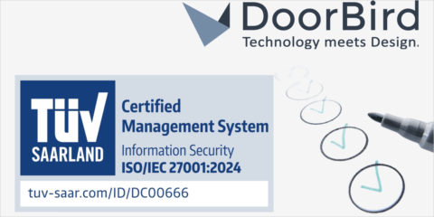 Bird Home Automation obtiene la certificación ISO 27001 gracias a la seguridad en sus productos DoorBird