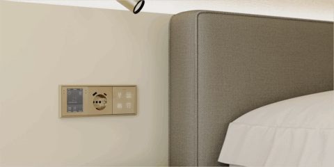 Automatización avanzada y diseño con la pantalla táctil Z28 de Zennio en cualquier espacio interior