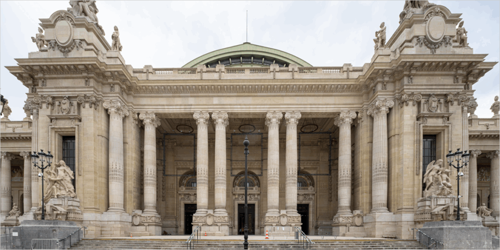 Grand Palais de Paris.
