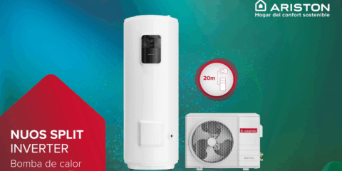 La gama Nuos Split Inverter Wifi de Ariston amplía la flexibilidad de instalación con mejoras técnicas