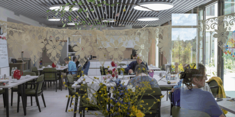 El Care Campus Sint-Pietersmolenwijk de Brujas instala la iluminación con HCL de Zumtobel