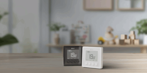 El termostato inalámbrico Tybox RF 210 de Delta Dore permite la gestión de la calefacción y la climatización