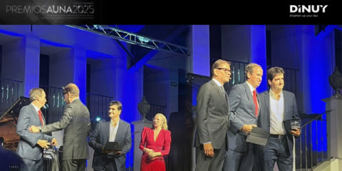 Los Premios AUNA 2025 galardonan a Dinuy por la calidad de su información digital