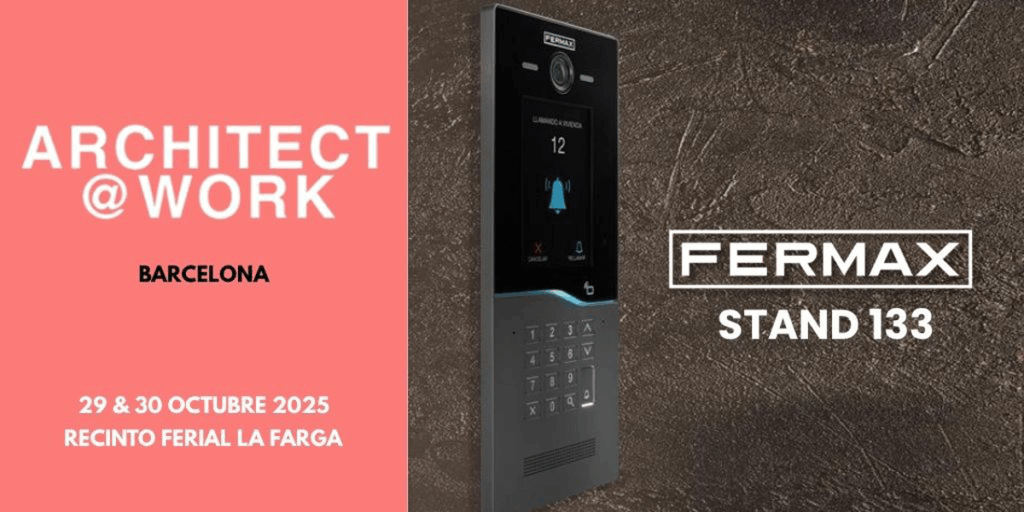 Fermax participa en el Architect at Work 2025 de Barcelona.