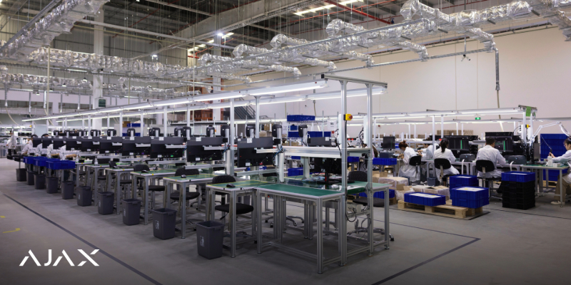 Ajax Systems abre fábrica en Vietnam