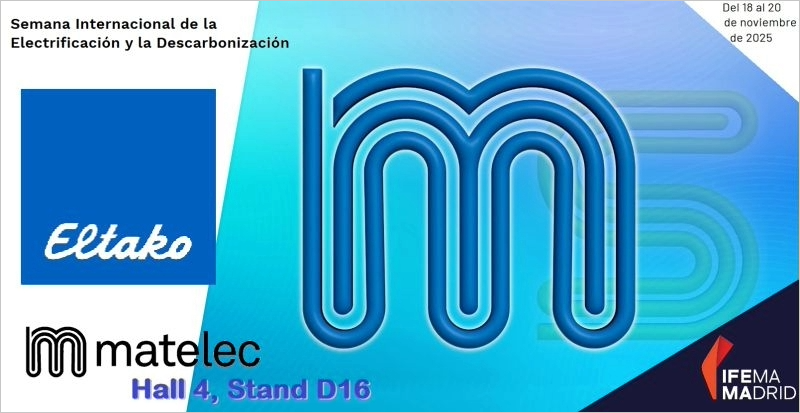 Eltako presenta sus últimas soluciones en la Semana Internacional de la Electrificación y la Descarbonización