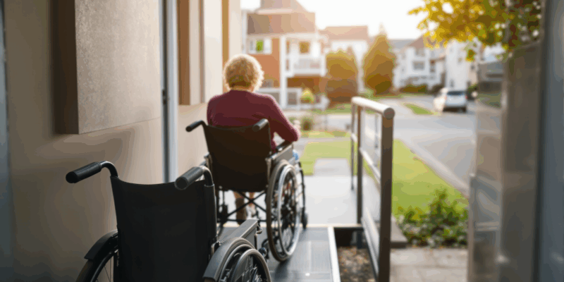 persona en silla de ruedas