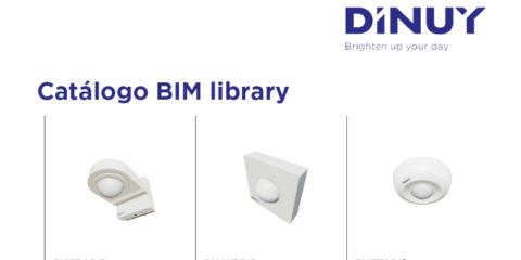 Nuevos detectores y luminarias de emergencia en el entorno BIM de Dinuy