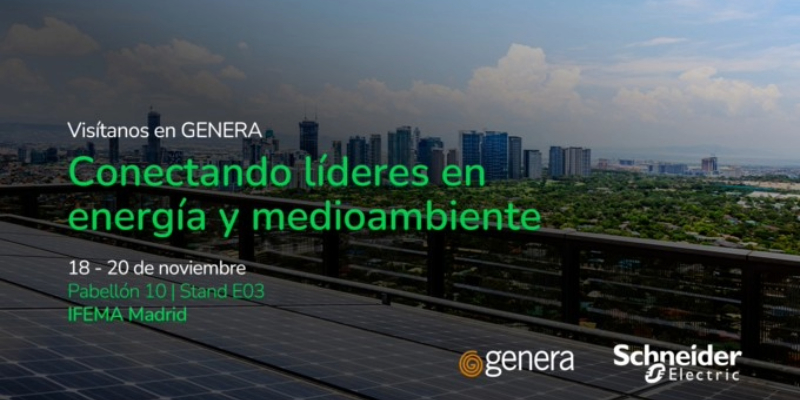 Schneider Electric presentará sus soluciones de digitalización para hogares en Genera