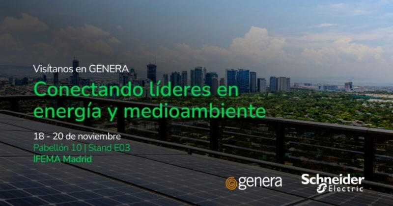 Schneider Electric presentará sus soluciones de digitalización para hogares en Genera