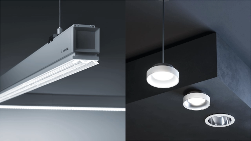 Iluminación Tecton II de Zumtobel