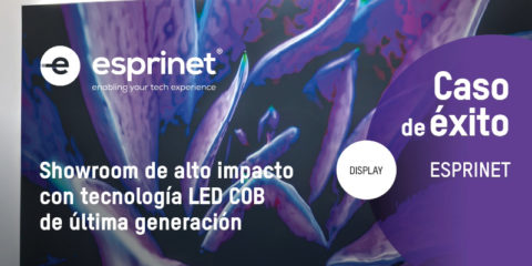 El showroom de Esprinet se transforma con la tecnología LED COB Pitch 0.9 de Hikvision