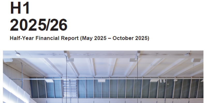 resultados financieros de zumtobel