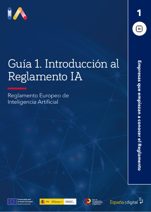 web de la Agencia Española para la Supervisión de la Inteligencia Artificial (AESIA)