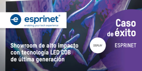 El showroom de Esprinet se transforma con la tecnología LED COB Pitch 0.9 de Hikvision