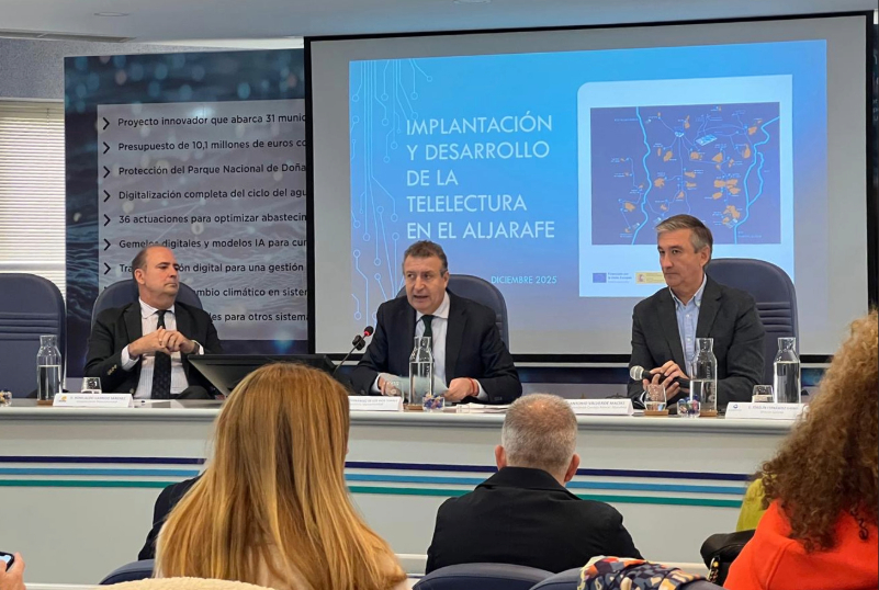 Aljarafesa presenta el inicio del proyecto de despliegue de la telelectura