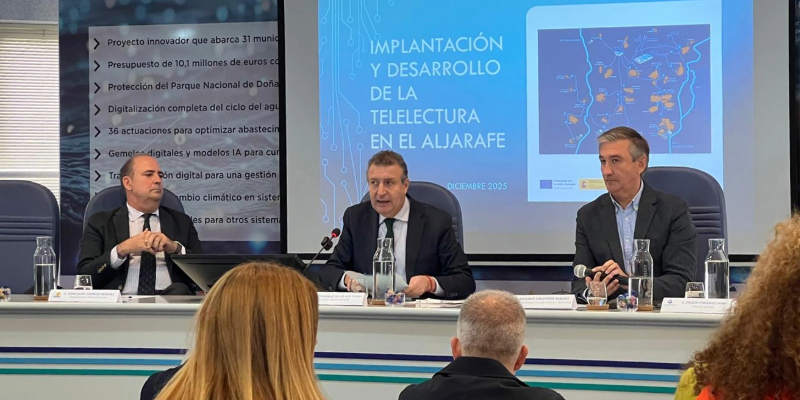 Aljarafesa presenta el inicio del proyecto de despliegue de la telelectura