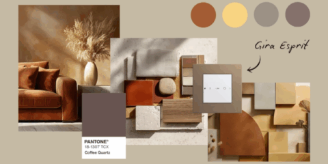 Gira presenta las paletas cromáticas de interiorismo con el blanco Cloud Dancer como protagonista