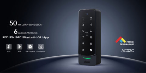 El terminal de control de acceso AC02C de Dnake es galardonado en los Premios de Diseño Francés 2025