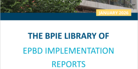 El BPIE reúne recursos clave para implementar la Directiva de eficiencia energética en edificios