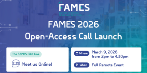 Webinar sobre la convocatoria de acceso abierto de la línea piloto Fames para semiconductores