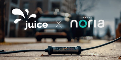 El Grupo Noria apuesta por la recarga portátil de alta potencia junto a Juice Technology