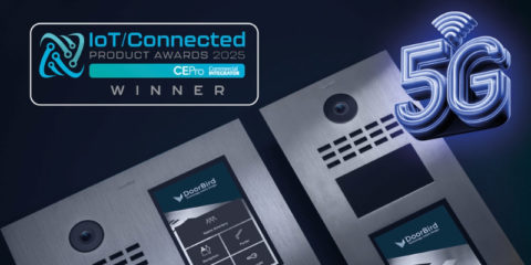 La serie D31x5G de DoorBird recibe el IoT/Connected Product Award antes de su lanzamiento oficial