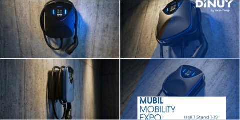Dinuy presenta en Mubil Mobility Expo su nueva familia de cargadores para vehículos eléctricos