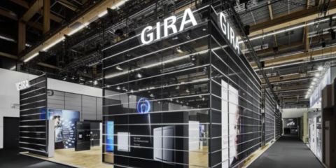 Las nuevas propuestas de hogar inteligente y diseño interior de Gira se mostraron en Light + Building