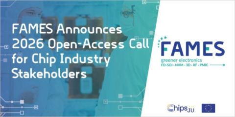 La línea piloto Fames lanza una convocatoria de acceso abierto para impulsar los semiconductores