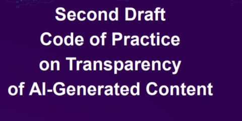 Nuevo borrador del Código de prácticas sobre el marcado y etiquetado de contenido de IA