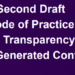 Nuevo borrador del Código de prácticas sobre el marcado y etiquetado de contenido de IA