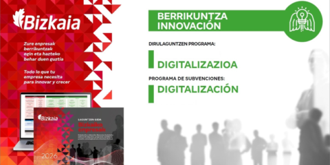 Ayudas de la convocatoria Transición Digital 2026 para la digitalización de las pymes en Bizkaia