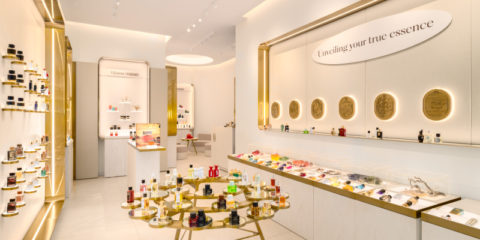 La perfumería The Scentuary instala un sistema multifuncional de iluminación de Zumtobel