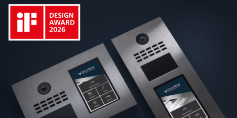 La serie D31x de DoorBird recibe el iF Design Award 2026 por su innovación y diseño