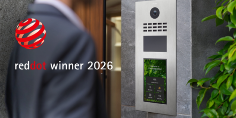 La serie de videoporteros D31x de DoorBird recibe el Red Dot Award por su funcionalidad y estética