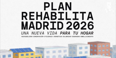 El Plan Rehabilita Madrid 2026 financia actuaciones de seguridad y accesibilidad en edificios