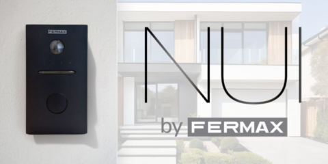 FERMAX lanza Nui, su nueva placa de videoportero de calle IP compacta y de diseño minimalista