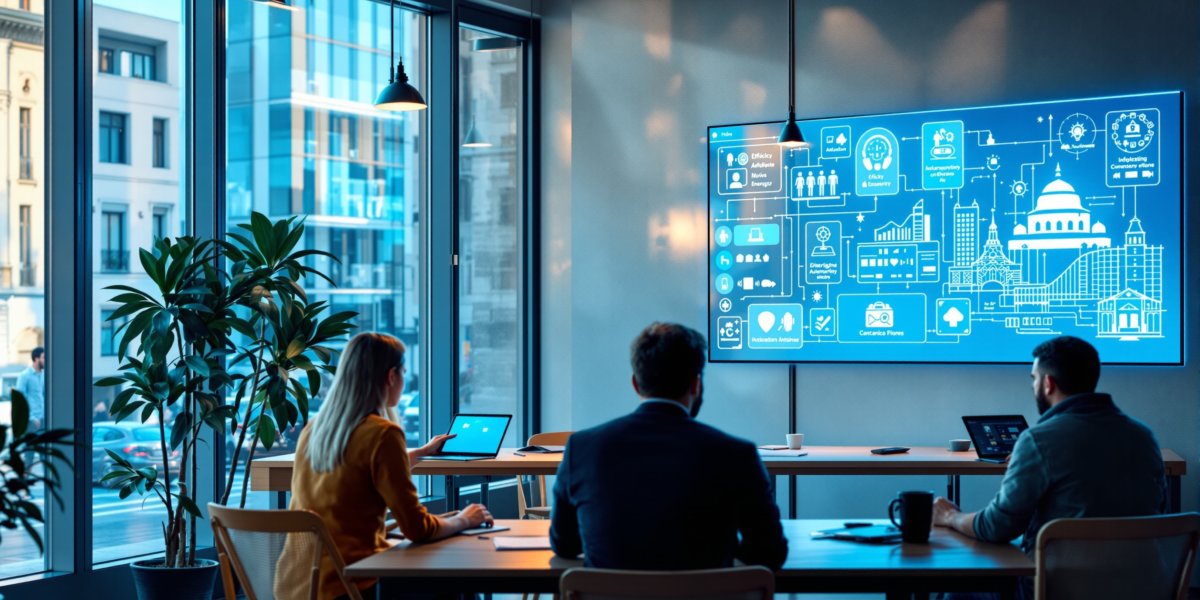 Imagen sobre las ayudas del Ayuntamiento de Madrid para la digitalización y modernización tecnológica de las pymes madrileñas