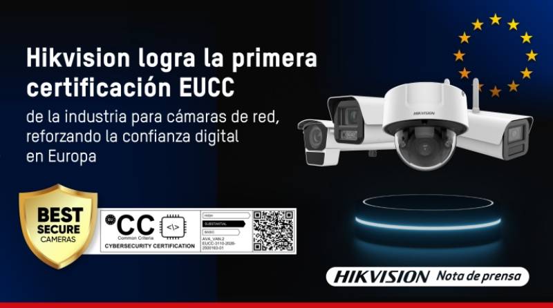 Hikvision ha recibido la European Cybersecurity Scheme on Common Criteria (EUCC) 