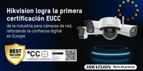Las cámaras de red DeepinView de Hikvision obtienen la certificación EUCC