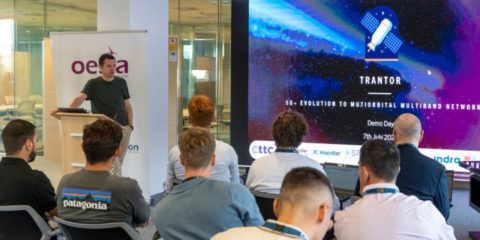 El proyecto Trantor valida la conectividad por satélite 5G NTN multibanda, multisatélite y multiórbita