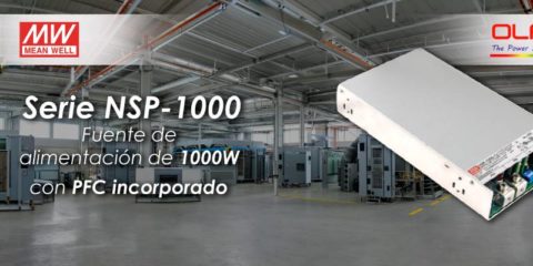 Electrónica OLFER distribuye la serie NSP-1000 para aplicaciones industriales