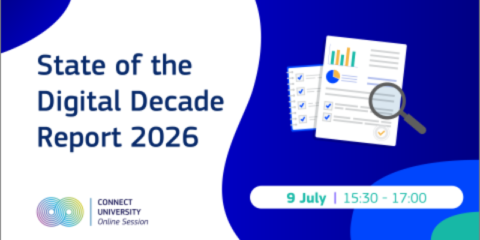La Comisión Europea presentará en un evento online los resultados del informe de la Década Digital 2026