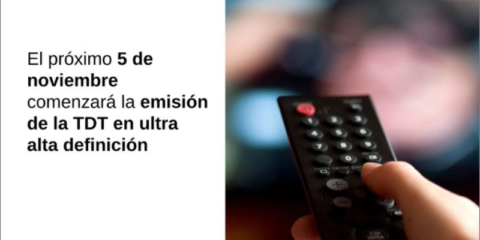 La TDT en ultra alta definición comenzará sus emisiones el próximo 5 de noviembre